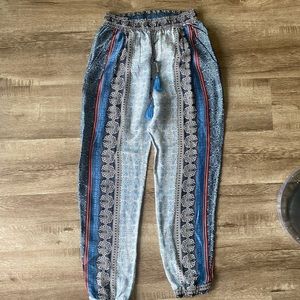 Gypsy silk pants
